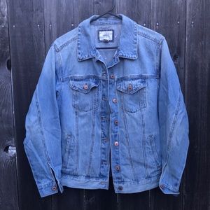✨Forever 21 Cosmic World Denim Jacket Medium✨